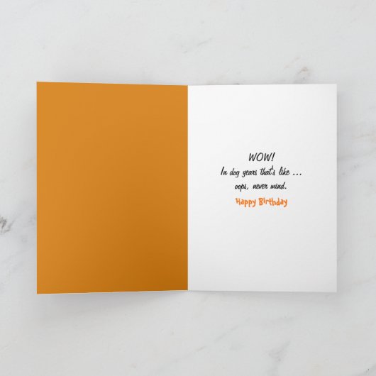 Carte Coupe d'anniversaire (Intérieur)