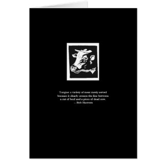 carte : coupe de boeuf/complètement de vache