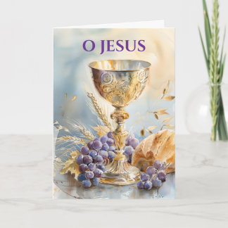 Carte Coupe de l'anniversaire de l'ordination sacerdotal