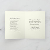 Carte Coupe de l'ordination du 50e anniversaire Élégant (Intérieur)