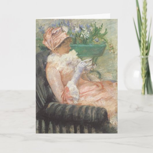 Carte Coupe de Thé de Cassatt (Devant)