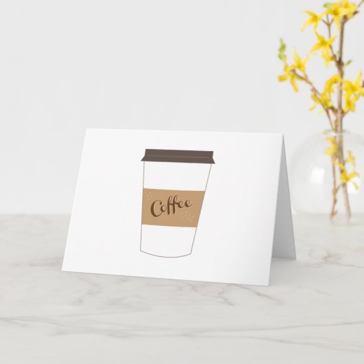 Carte Coupe du Café (Fleur jaune)