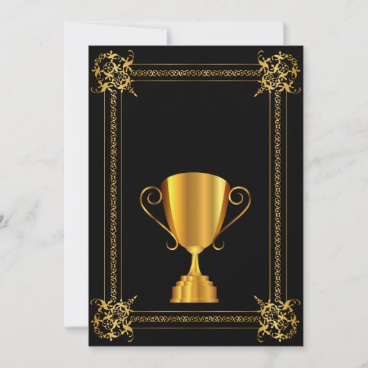 Carte Coupe trophée d'or (Devant)