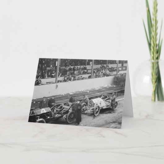 Carte Coupe Vanderbilt 1908 (Devant)