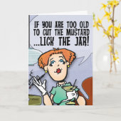 Carte Couper La moutarde (Fleur jaune)