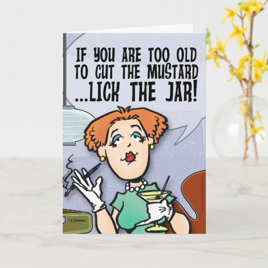 Carte Couper La moutarde (Fleur jaune)