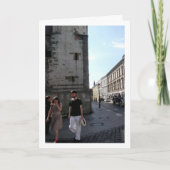 Carte Couple à Cracovie, Pologne (Devant)