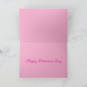 Carte Couple angélique romance roses Saint-Valentin (Intérieur)