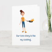 Carte Couple Couple Love Joke Funny Valentines Day (Devant)