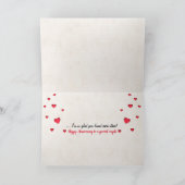 Carte Couple de cacahuètes pour l'anniversaire de mariag (Intérieur)