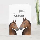 Carte Couple de chevaux (Devant)