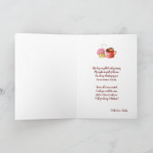 Carte Couple de Cupcake et de Mug de la Saint-Valentin (Intérieur)