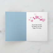 Carte Couple De Pingouin Anniversaire Sur Un Iceberg (Intérieur)