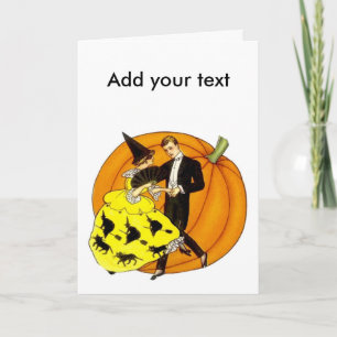 Carte Couple d'Halloween