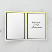 Carte Couple Mignon Pun de Maïs Flirt Romantique  (Intérieur)