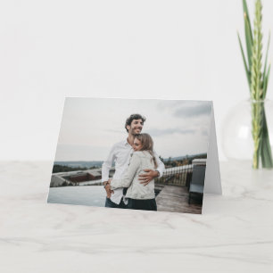 Carte Couple Photo Good Morning Love Card