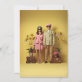 Carte Couple rétro (Devant)