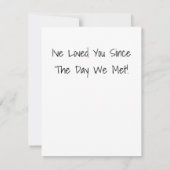 Carte Couple s'embrassant sur les rochers à Key West (Dos)