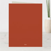 Carte Couple vintage en amour Mariages Roses (Dos)