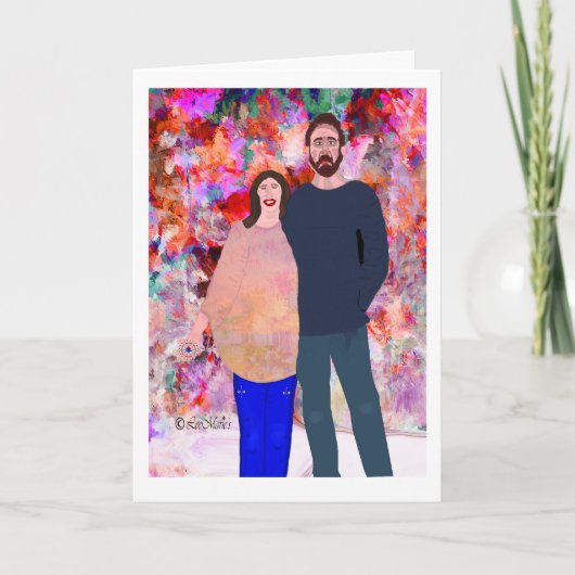 Carte Couples Soutien LeeMarie's conception créative (Devant)