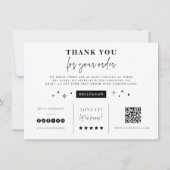 Carte Coupon de marque Petite entreprise Boutique (Dos)