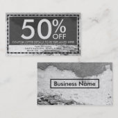 carte coupon mural de ville (Devant / Derrière)