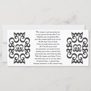 Carte Coupon pour vous donner