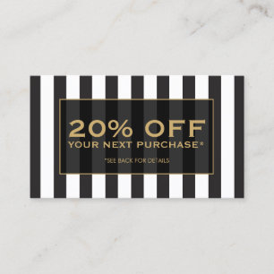 Carte Coupon Salon III Grandes Noires et Blances