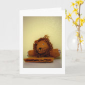 Carte courage (Fleur jaune)