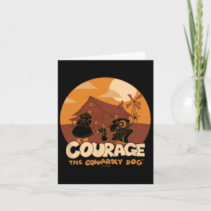 Carte Courage Le Chien Lâche Halloween Cowardly Haunly
