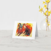 Carte Courageous spirits (Fleur jaune)