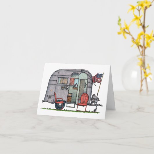 Carte Courant d'air (Fleur jaune)