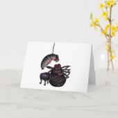 Carte Courbes et lacet (Fleur jaune)