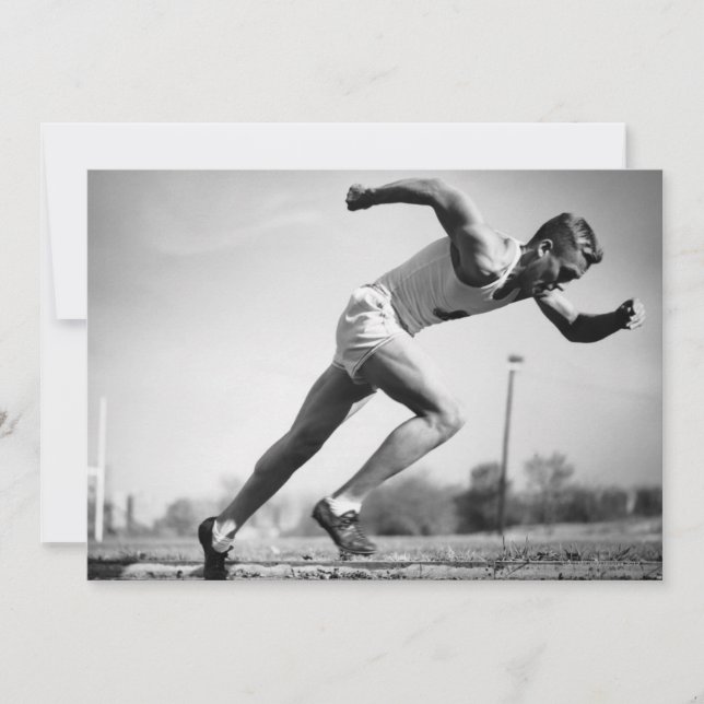 Carte Coureur masculin (Devant)