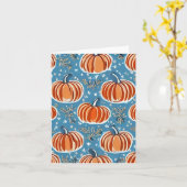 Carte Courge d'hiver (Fleur jaune)