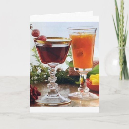 CARTE **COURIR À VOUS ET JOUER À NOËL*** (Devant)