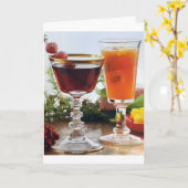 CARTE **COURIR À VOUS ET JOUER À NOËL*** (Fleur jaune)