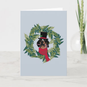 Carte Couronne de Coonhound à haut de forme