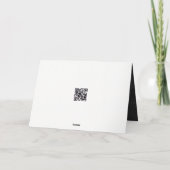 Carte Couronne de laurier de remise des diplômes pour 20 (Dos)