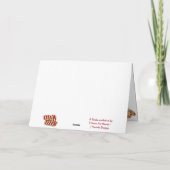 Carte Couronne de Noël Mele Kalikimaka hawaïenne  (Dos)