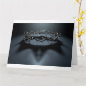 Carte Couronne D'Épines À L'Ombre Royale (Fleur jaune)