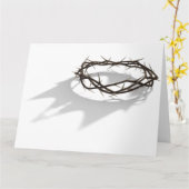 Carte Couronne D'Épines À L'Ombre Royale (Fleur jaune)