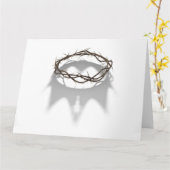 Carte Couronne D'Épines À L'Ombre Royale (Fleur jaune)