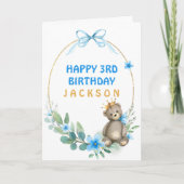 Carte Couronne d'or d'ours (Devant)