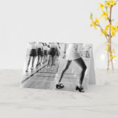 Carte Cours de danse sur bande, 1942 (Fleur jaune)