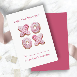 Carte Cours de la Saint-Valentin rose