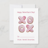 Carte Cours de la Saint-Valentin rose (Devant)