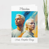 Carte Course Alien Extraterrestre des Pléiadiens (Devant)