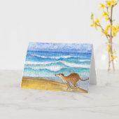 Carte Course de matin (Fleur jaune)