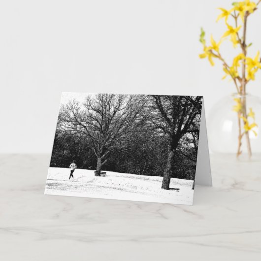 Carte Course de matin (Fleur jaune)